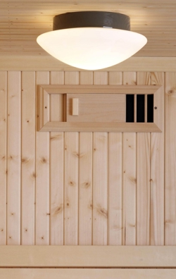 Contrast Solhem Sauna Deckenleuchte/Wandleuchte, grau