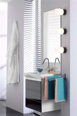 Opus 100/175 Deckenleuchte / Wandleuchte, grau