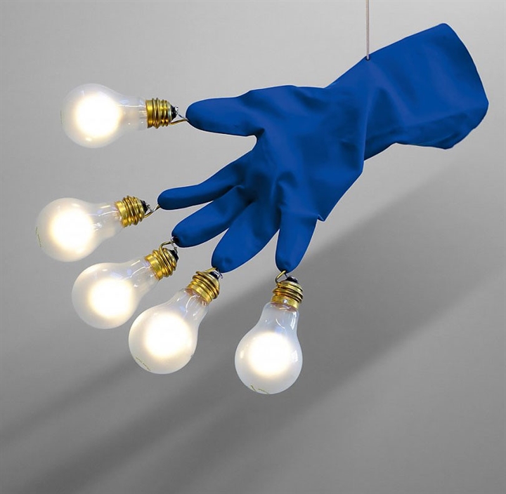 Luzy Take Five Pendelleuchte