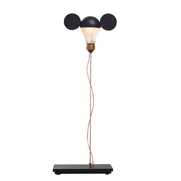 I Ricchi Poveri Toto Tischlampe, schwarz