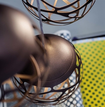 Kelly Cluster Pendelleuchte, Kupfer/Bronze