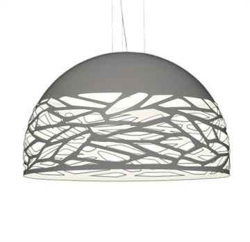 Kelly Large Dome Pendelleuchte, weiß