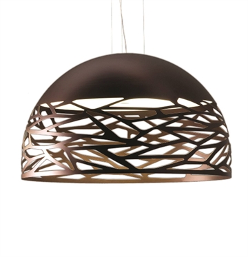 Kelly Large Dome Pendelleuchte, Kupfer/Bronze