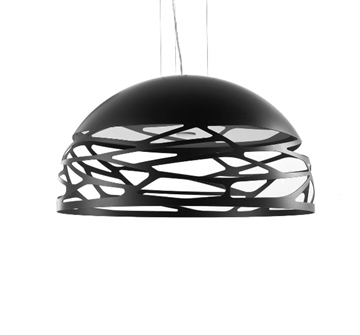 Kelly Medium Dome Pendelleuchte, schwarz