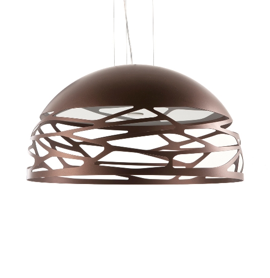 Kelly Medium Dome Pendelleuchte, Kupfer/Bronze
