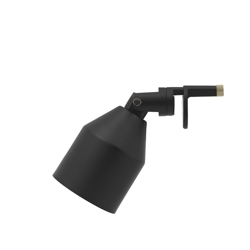 Klip Lampe, schwarz