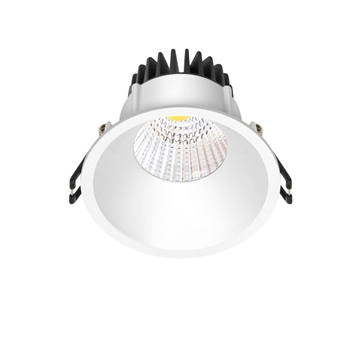 LED Downlight 10,9W, Einbau, matt weiß
