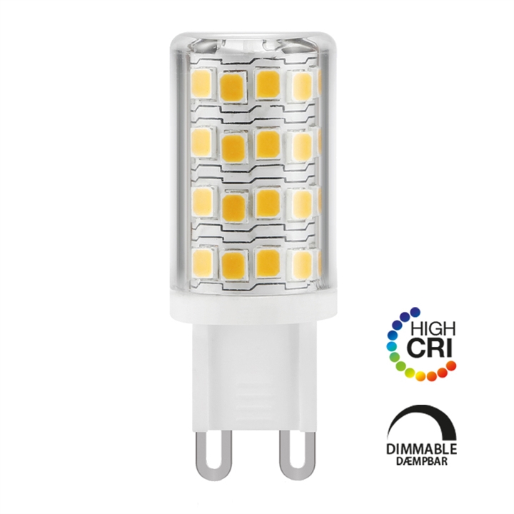 LED G9 4,1W 2700K, dimmbar