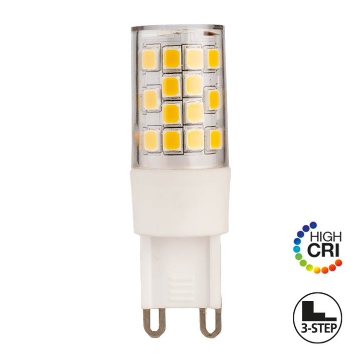 LED G9 3,8W 3-stufig dimmbar