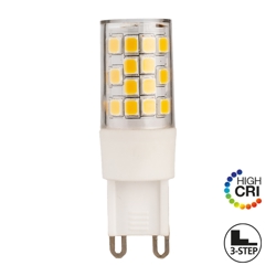 LED G9 3,8W 3-stufig dimmbar