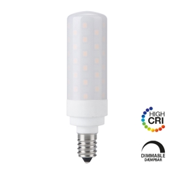 LED T28 Röhrenlampe 9W E14 Dim Opal CRI 90