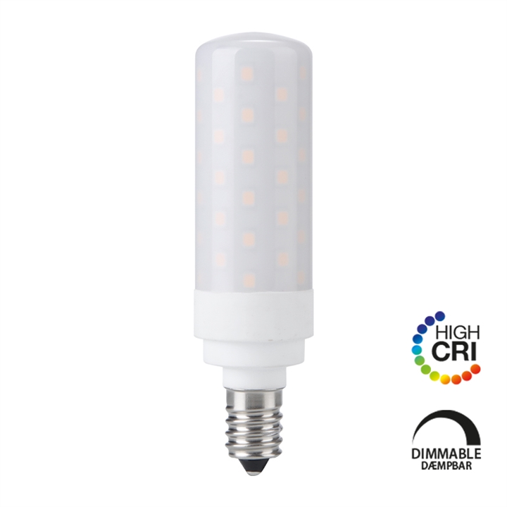 LED T28 Röhrenlampe 9W E14 Dim Opal CRI 90
