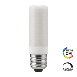 LED T28 Röhrenlampe 8W E27 opal dimmbar CRI 90