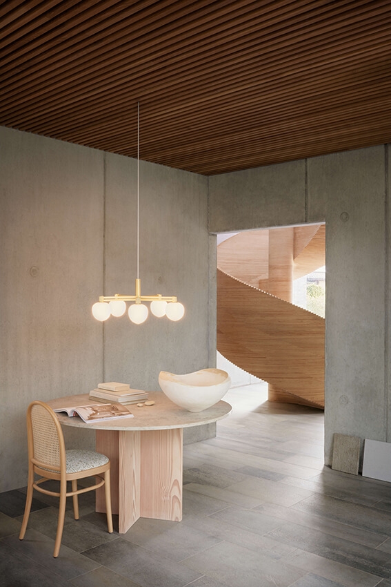 Memoir 5 Kronleuchter 120, Messing