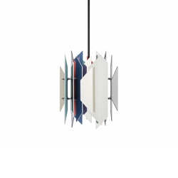 Divan 2 Pendelleuchte 160, Edelstahl