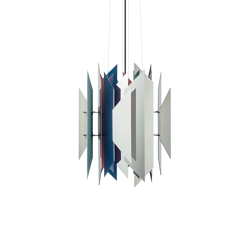 Divan 2 Pendelleuchte 700, Edelstahl