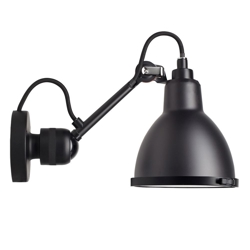 Lampe Gras No 304 Wandleuchte Badezimmer, schwarz