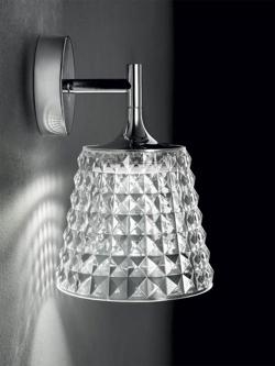 Valentina Wandleuchte, transparent