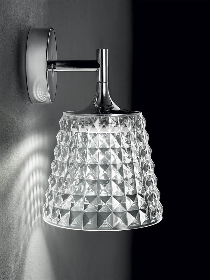 Valentina Wandleuchte, transparent