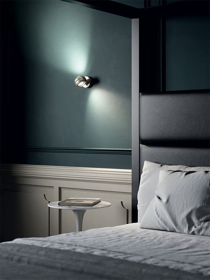 Nautilus Mini Wandleuchte, pearl