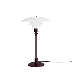PH 3/2 Tischleuchte, glossy burgundy