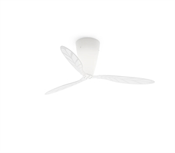 Blow Deckenlampe Ventilatorflügel, transparent mit Print