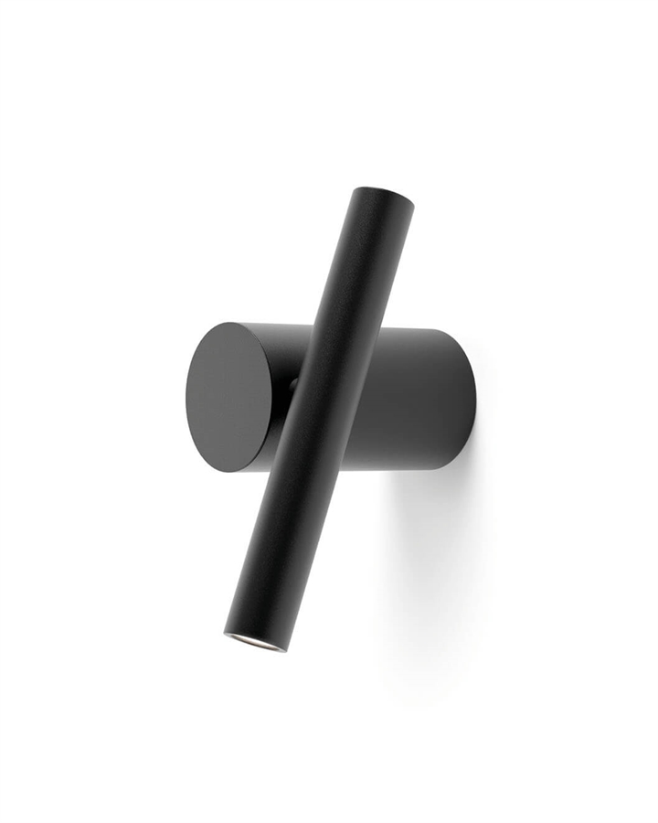 Doi Wand-/Deckenleuchte, schwarz/schwarz