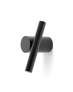 Doi Wand-/Deckenleuchte, schwarz/schwarz