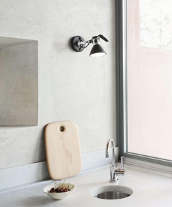 Fortebraccio Ø11 Wand-/Deckenleuchte, schwarz