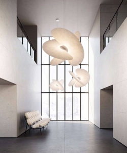 Levante Ø102 Kronleuchterschirm, weiß