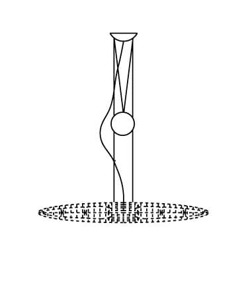 Queen Titania Gegengewicht, alu