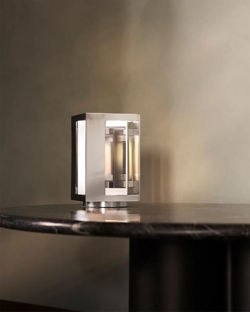 Kassablanka Tischlampe 142, Alu