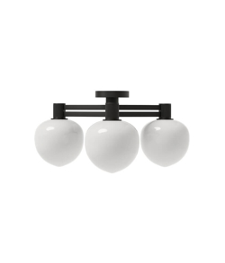 Memoir 3 Deckenleuchte 120, schwarz/opal