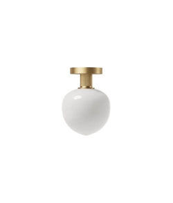 Memoir Deckenleuchte 120, Messing/Opal