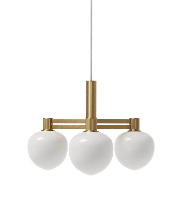 Memoir 3 Kronleuchter 120, Messing/Opal