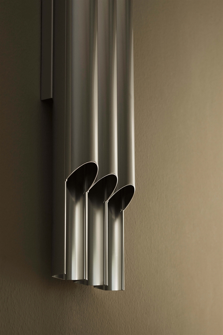 Pan Wandleuchte 50 III, Aluminium