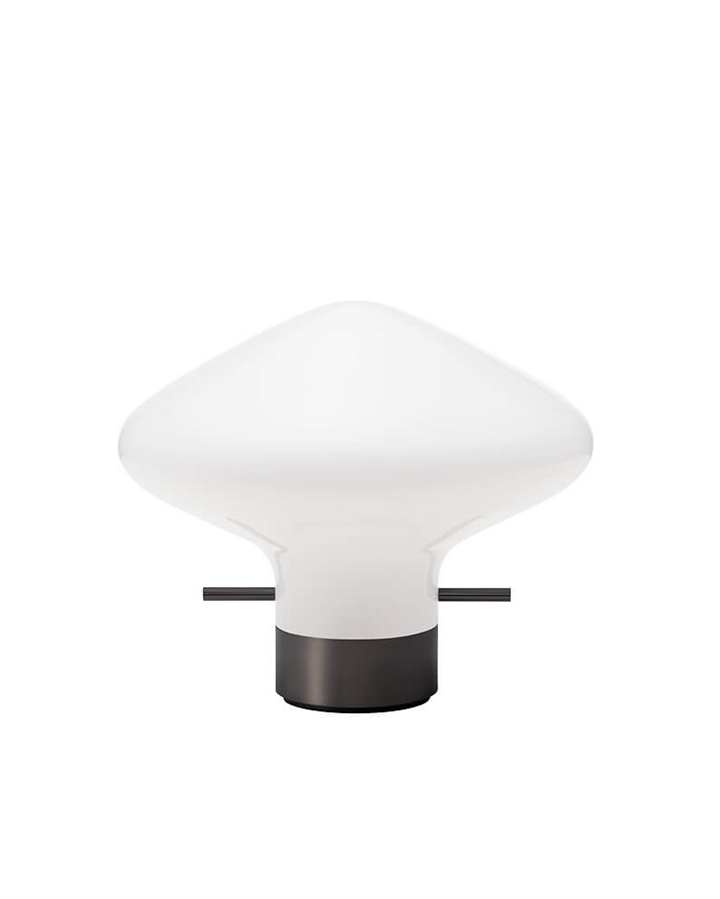 Repose Tischlampe 175, schwarz/opal