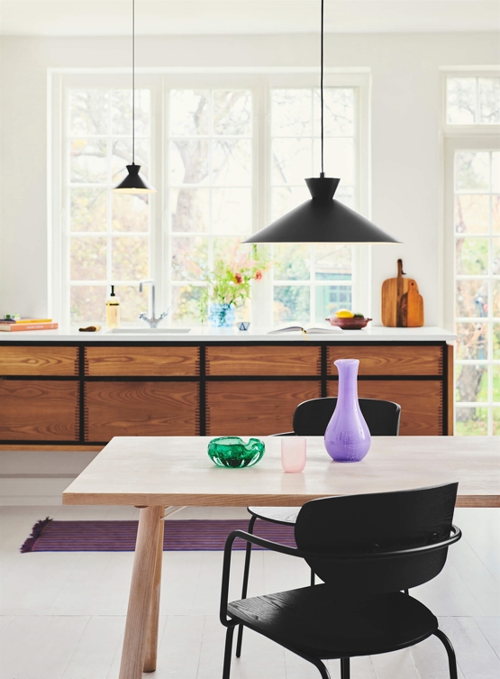 Dial 25 Pendelleuchte, schwarz