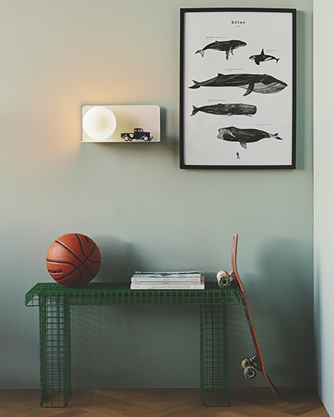 Lilibeth Wandleuchte, weiß