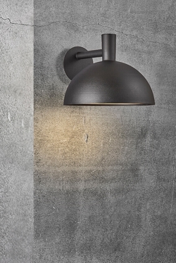 Arki 35 Außenwandleuchte E27, schwarz