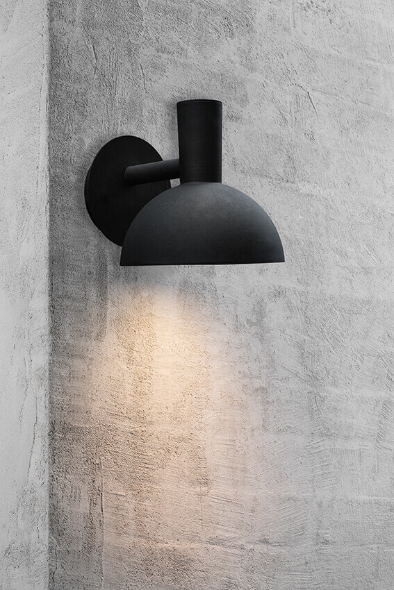 Arki 20 Außenwandleuchte, schwarz