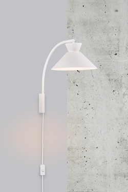 Dial Wandleuchte, weiß