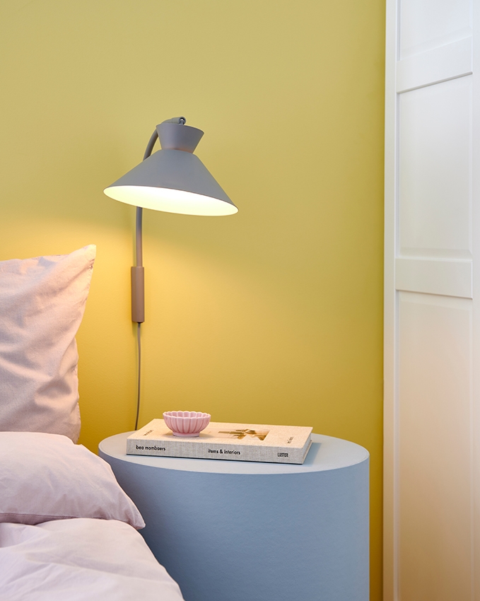 Dial Wandleuchte, grau