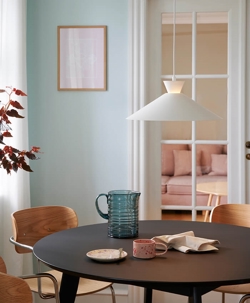 Dial 45 Pendelleuchte, weiß