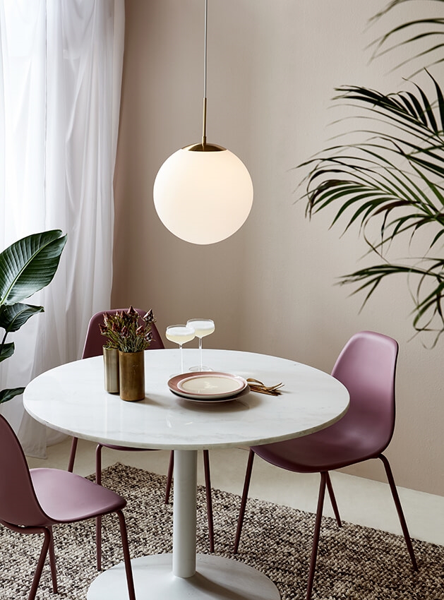 Grant 35 Pendelleuchte E27, Messing