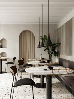 Nori 18 Pendelleuchte, schwarz