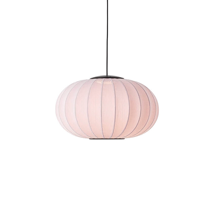 Knit-Wit Ø57 oval Pendelleuchte LED, hellrosa