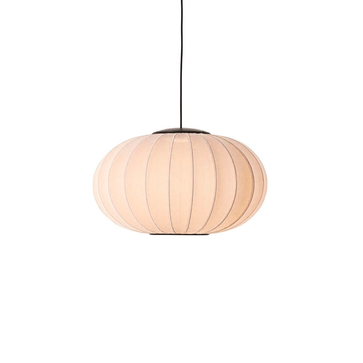 Knit-Wit Ø57 oval Pendelleuchte LED, sandstone