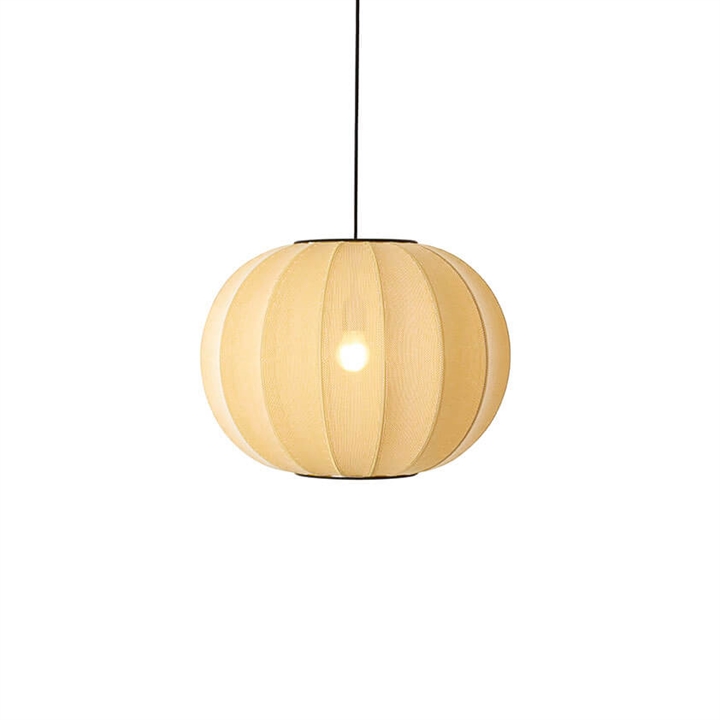 Knit-Wit Ø45 runde Pendelleuchte, sunrise