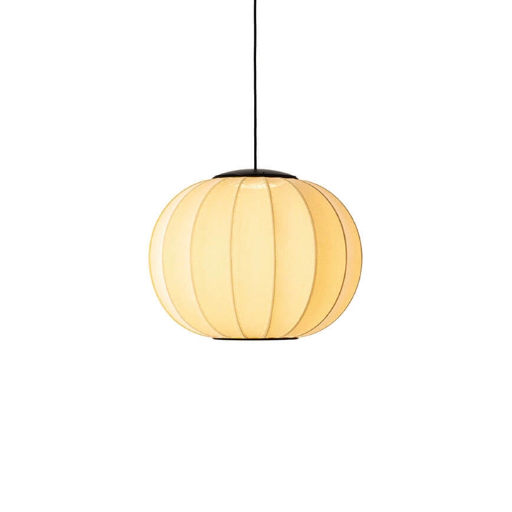 Knit-Wit Ø45 runde Pendelleuchte LED, sunrise